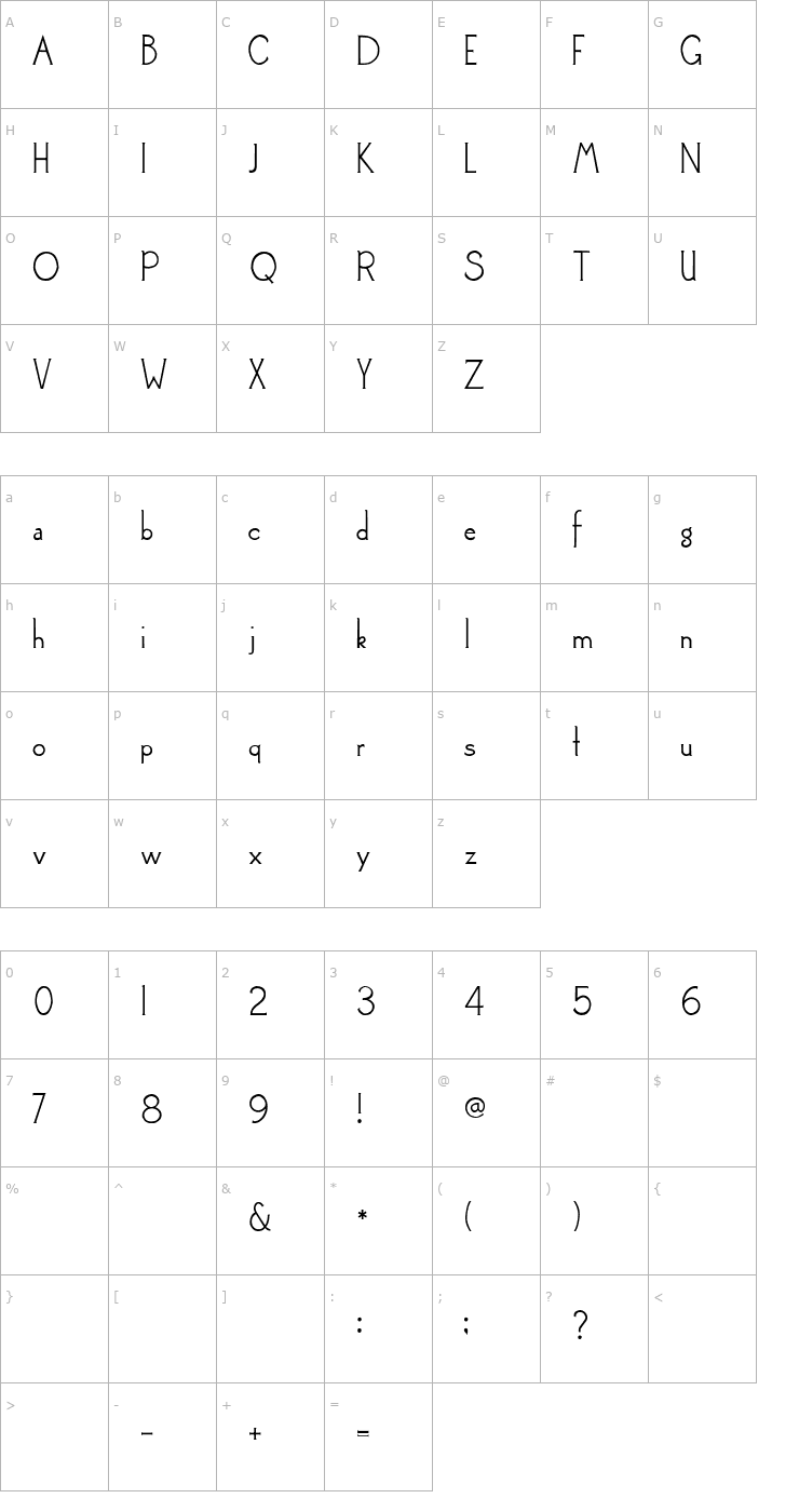 Character Map 2Peas Sailboat Font