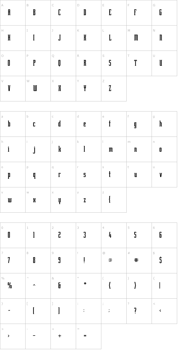 Character Map BubbaLove-Bold Font