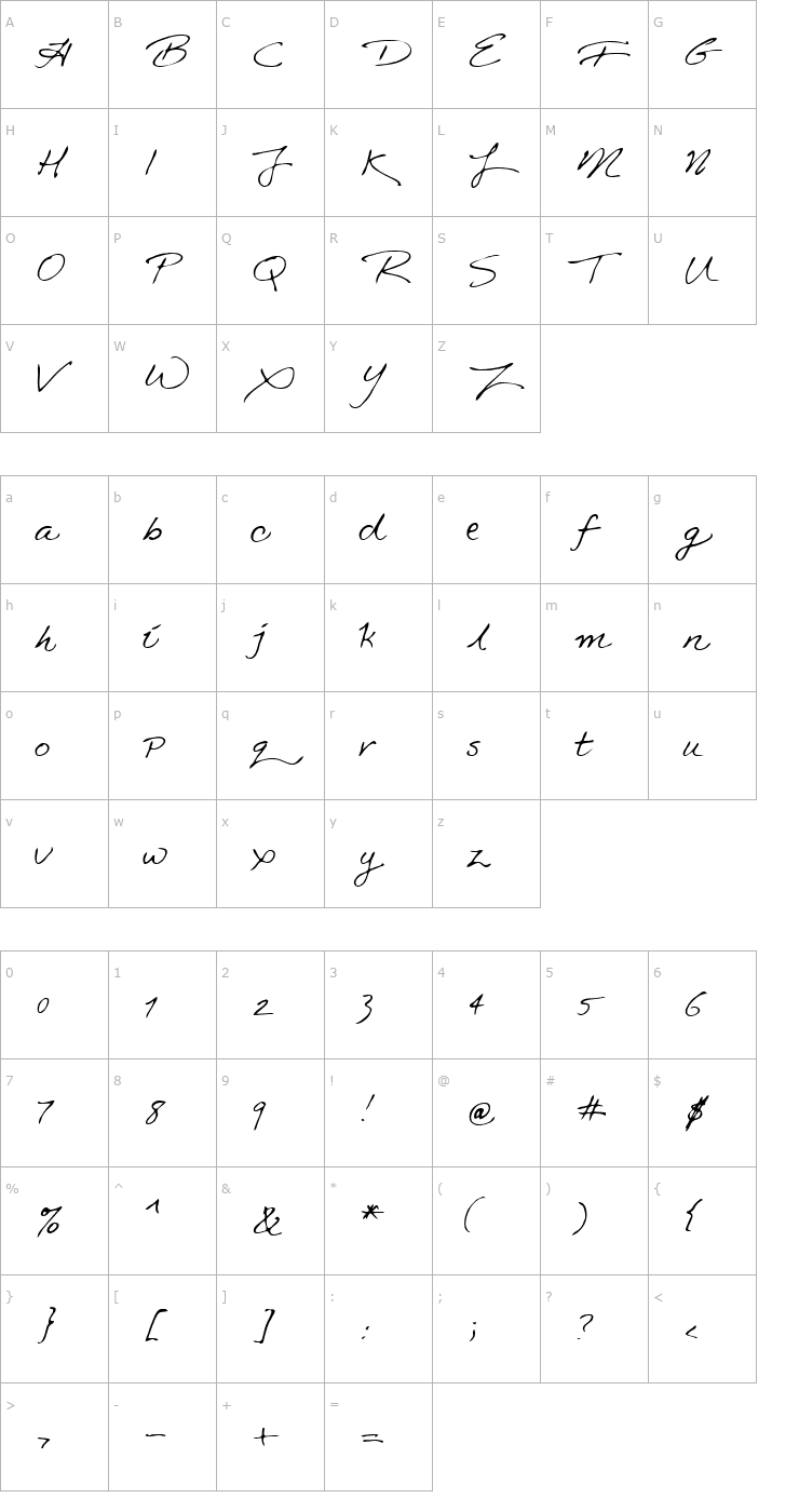Character Map Designer 2 Font
