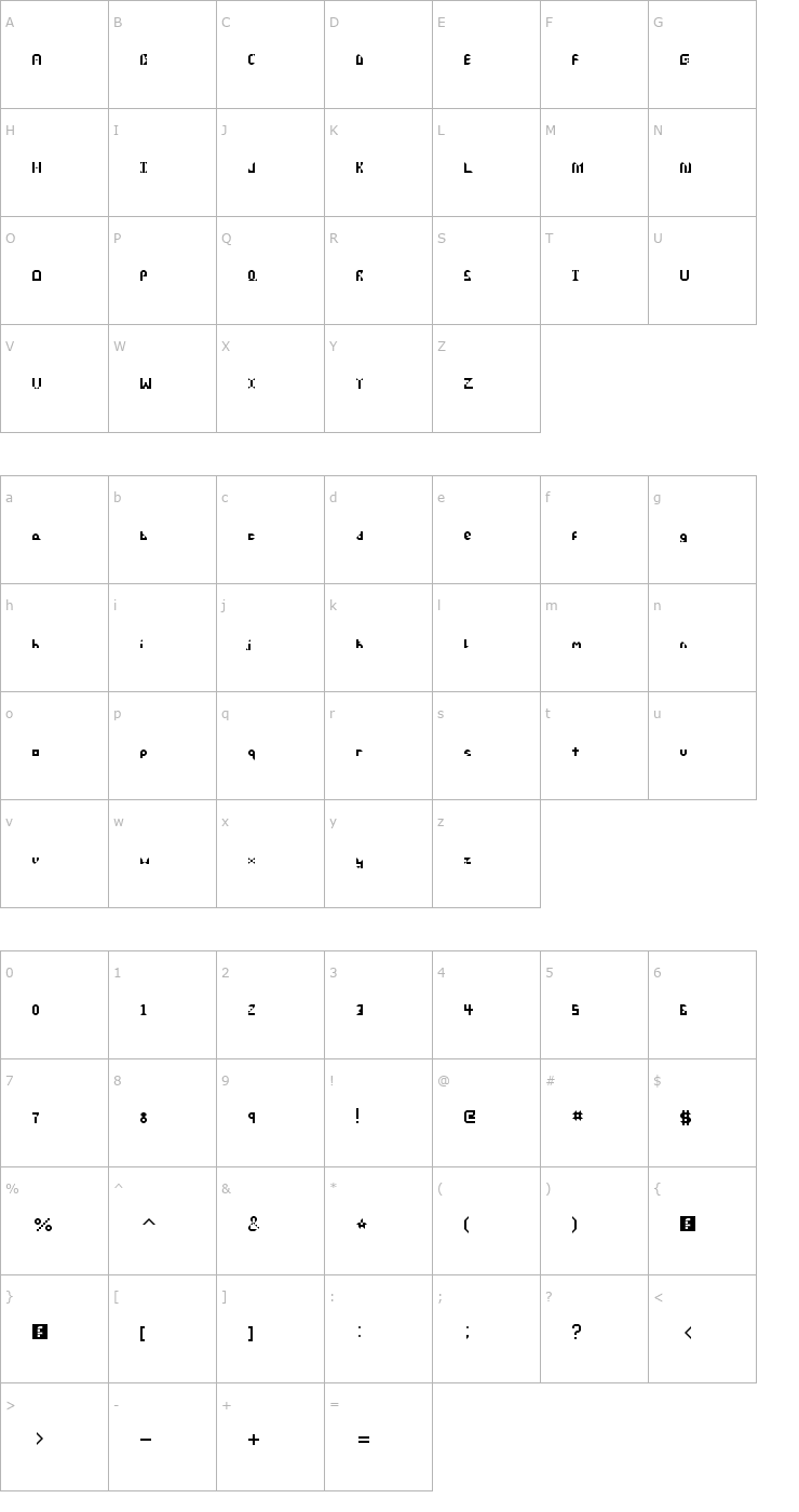 Character Map Dispose Font