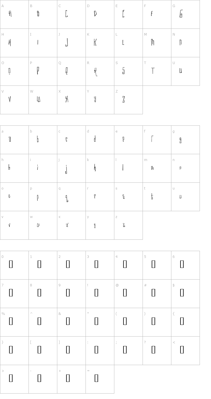 Character Map Maple Serum Font