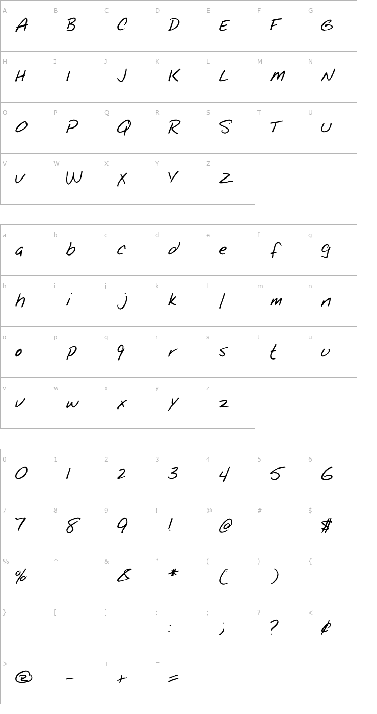 Character Map Notepad Font