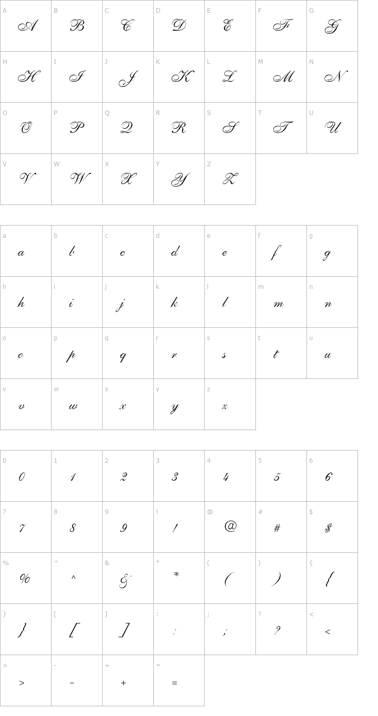 Character Map Pen Tweaks One SSi Font