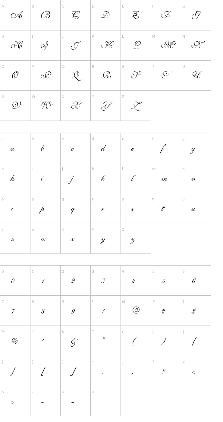 Character Map Pen Tweaks Three SSi Font