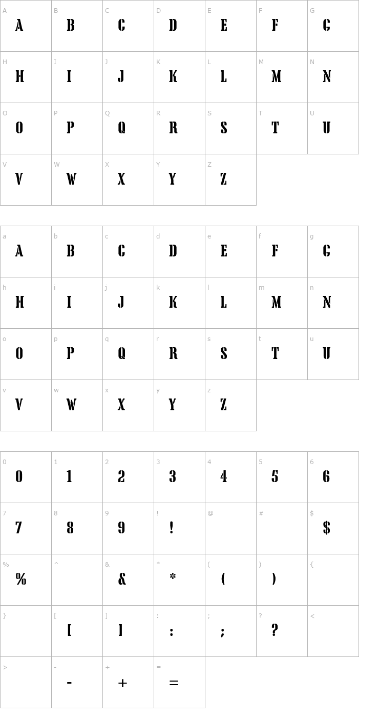 Tea Chest Font Free Fonts