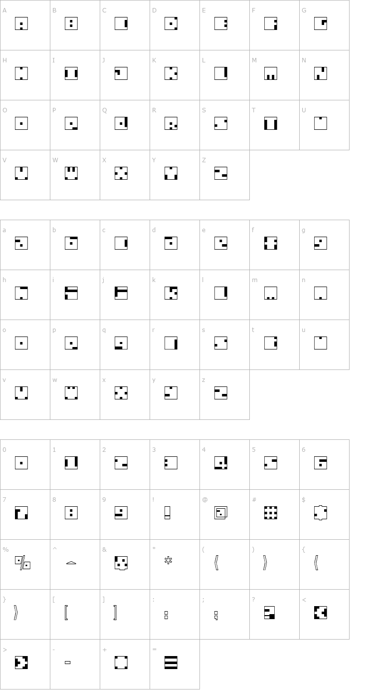 Character Map Total Font