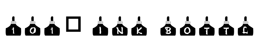 101! Ink Bottles