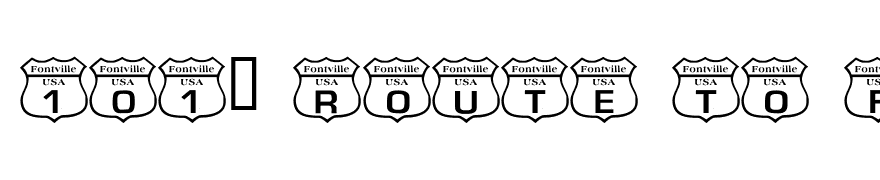 101! Route to Fontville