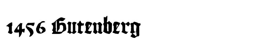 1456 Gutenberg