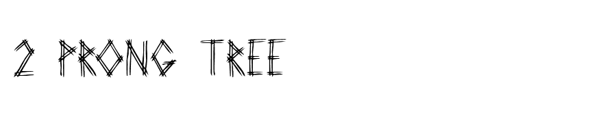 2 Prong Tree