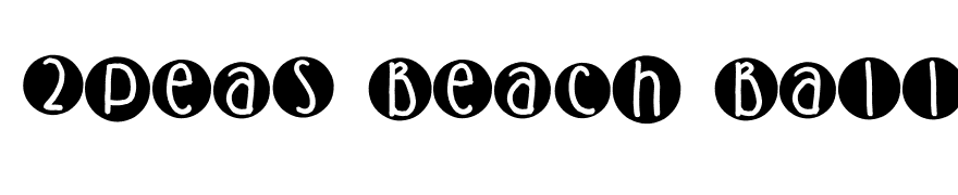 2Peas Beach Balls