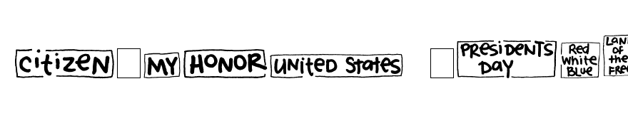 2Peas Blocks - Americana