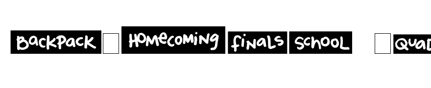 2Peas Blocks - College