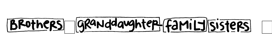 2Peas Blocks - Family