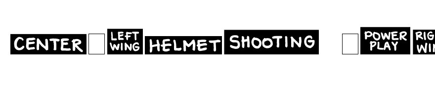 2Peas Blocks - Hockey