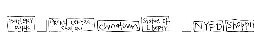 2Peas Blocks - New York City