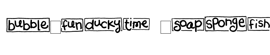 2Peas Blocks - Tub Time