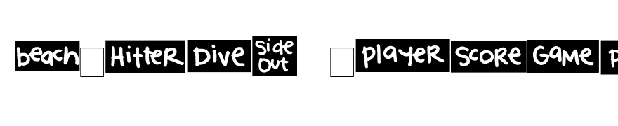 2Peas Blocks - Volleyball