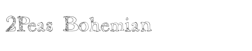 2Peas Bohemian