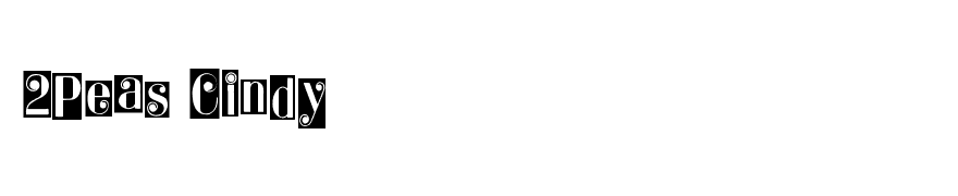 2Peas Cindy