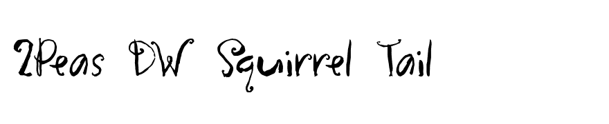 2Peas DW Squirrel Tail