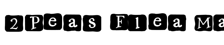 2Peas Flea Market Block Irreg