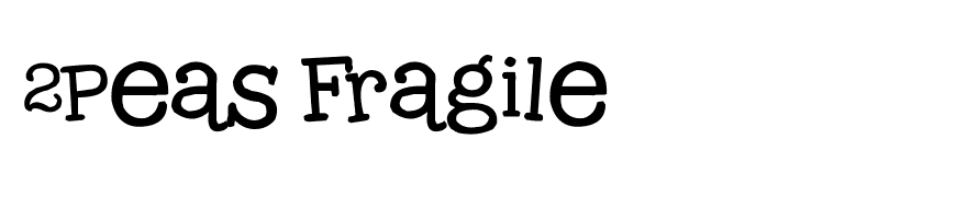 2Peas Fragile