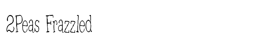 2Peas Frazzled