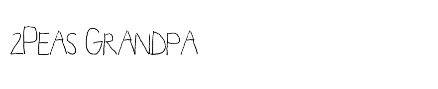 2Peas Grandpa