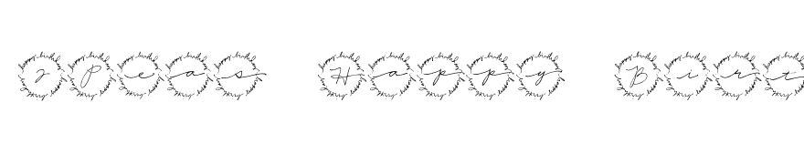 2Peas Happy Birthday