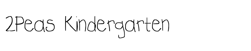 2Peas Kindergarten