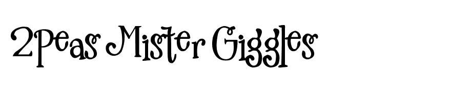 2Peas Mister Giggles