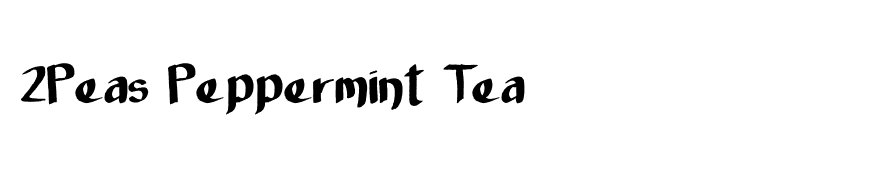 2Peas Peppermint Tea