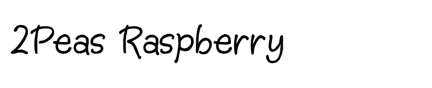 2Peas Raspberry
