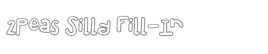 2Peas Silly Fill-In