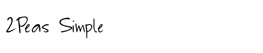 2Peas Simple