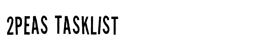 2Peas Tasklist
