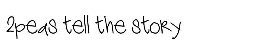 2peas tell the story