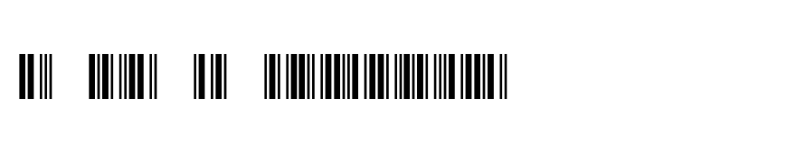 3 of 9 Barcode