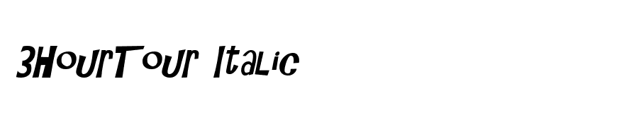 3HourTour Italic