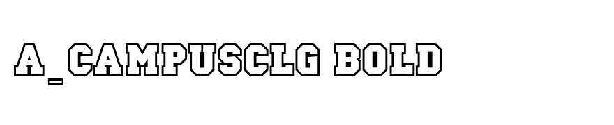 a_CampusClg Bold