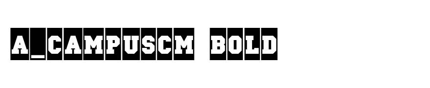 a_CampusCm Bold