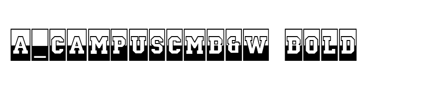 a_CampusCmB&W Bold