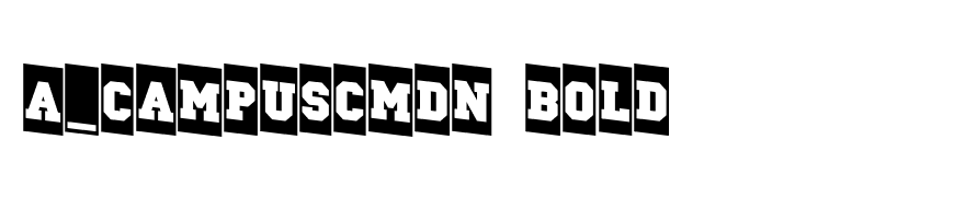 a_CampusCmDn Bold