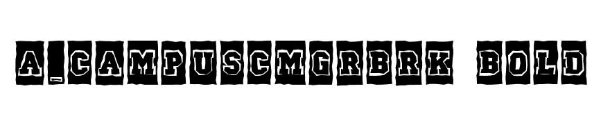 a_CampusCmGrBrk Bold