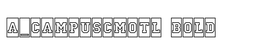 a_CampusCmOtl Bold