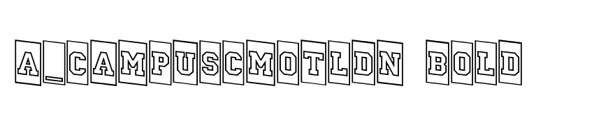 a_CampusCmOtlDn Bold