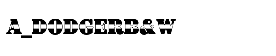 a_DodgerB&W