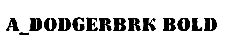 a_DodgerBrk Bold
