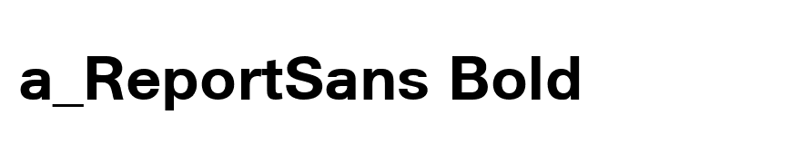 a_ReportSans Bold